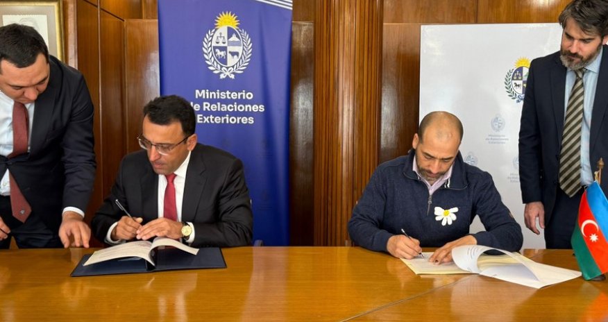 Azerbaijan, Uruguay sign cooperation deal between diplomatic academies