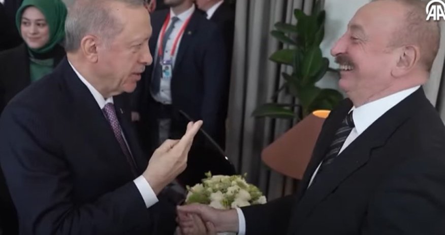 Ərdoğan İlham Əliyevi nəvəsi olması münasibətilə təbrik edib