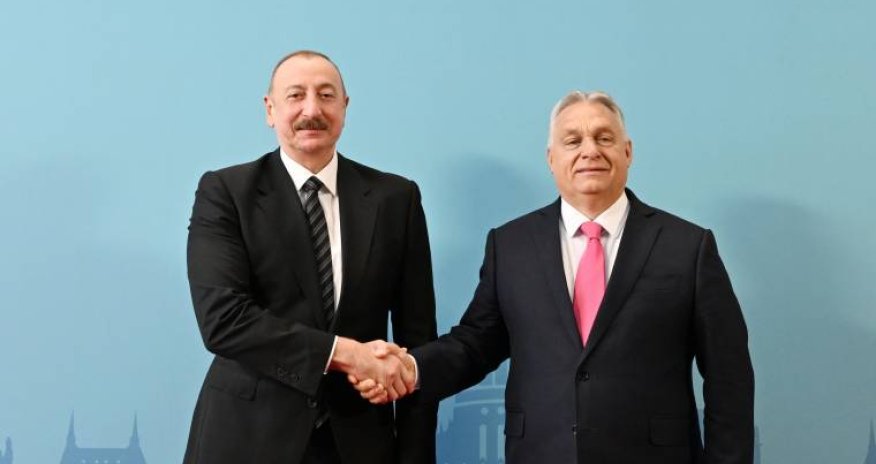 Prezidentin Macarıstan səfərindən görüntülər