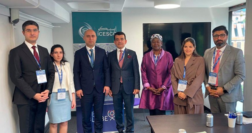 Emin Əmrullayev İSESKO-nun baş direktoru ilə görüşüb