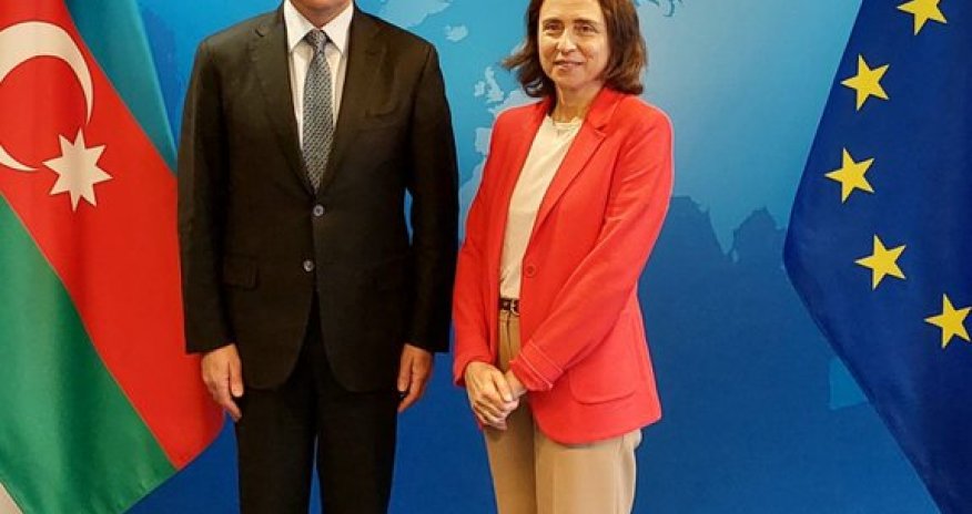 Aliyev aide meets EU official
