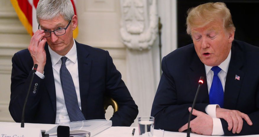 Tramp Apple-ı tariflərlə hədələyib