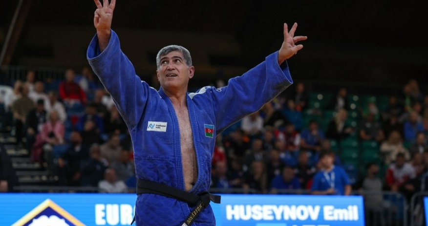 Azərbaycanın veteran cüdoçuları Avropa çempionatında daha 3 qızıl medal qazanıblar