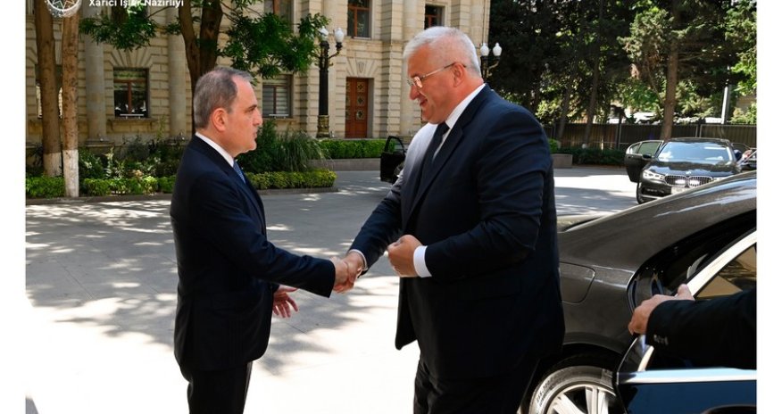 Ceyhun Bayramov Andrey Sibiqa ilə görüşüb