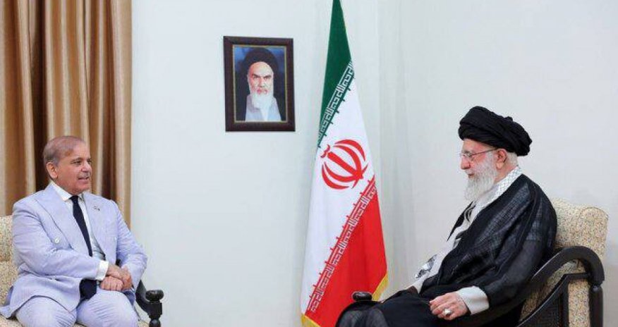 Şahbaz Şərif Xamenei ilə görüşüb