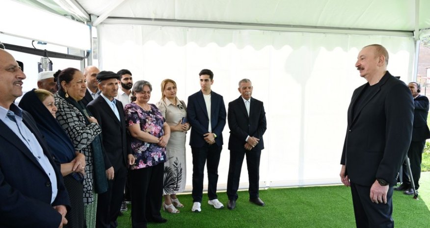 Prezident Qarabağda bərpa olunan şəhər və kəndlərin sayını açıqlayıb