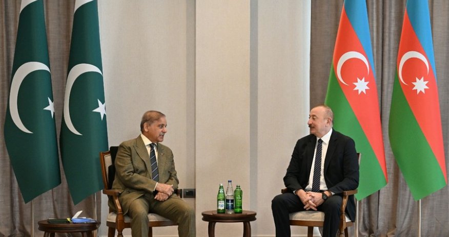 В Лачыне состоялась встреча Президента Азербайджана с Премьер-министром Пакистана в узком составе