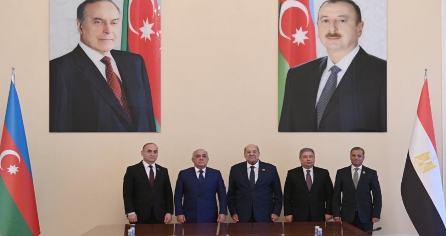 Əli Əsədov Misir Senatının sədri ilə görüşüb