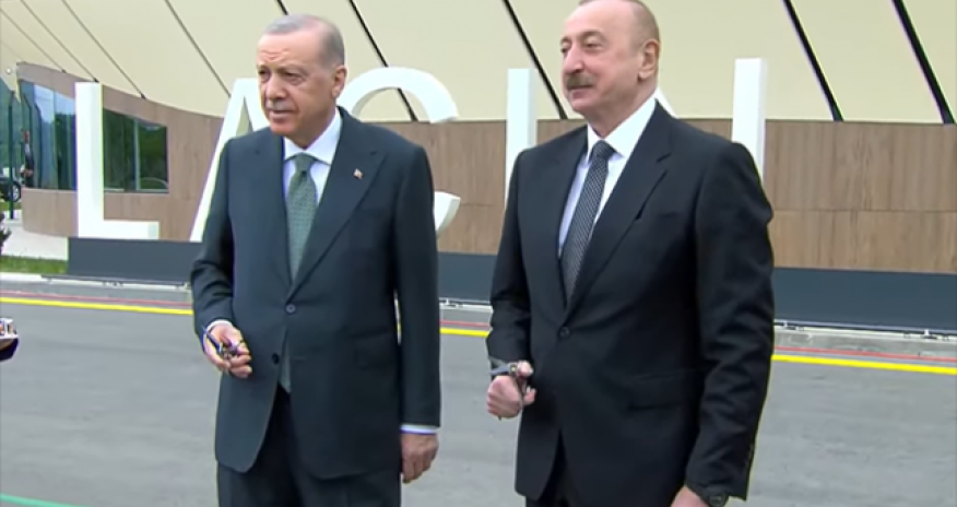 Laçın Beynəlxalq Hava Limanının açılış mərasimi keçirilib- Yenilənib