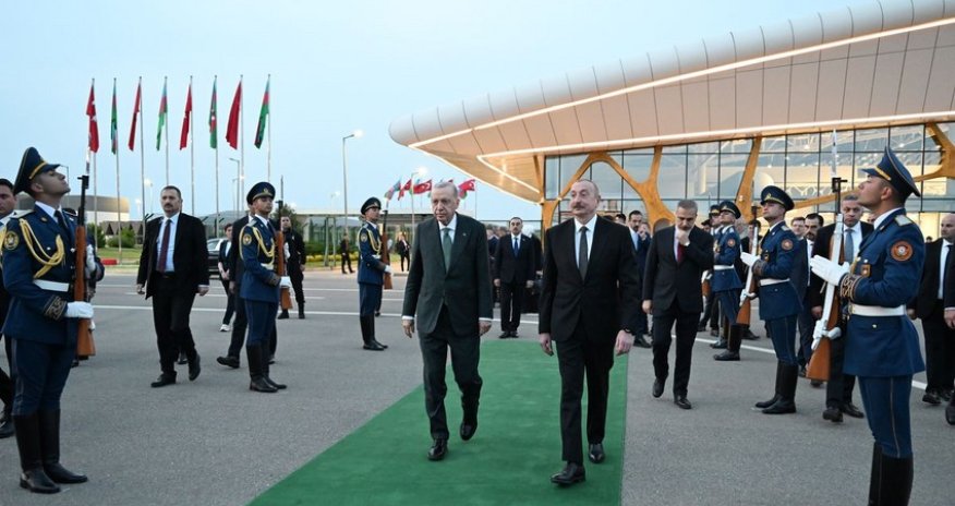Ərdoğanın Azərbaycana səfəri başa çatıb