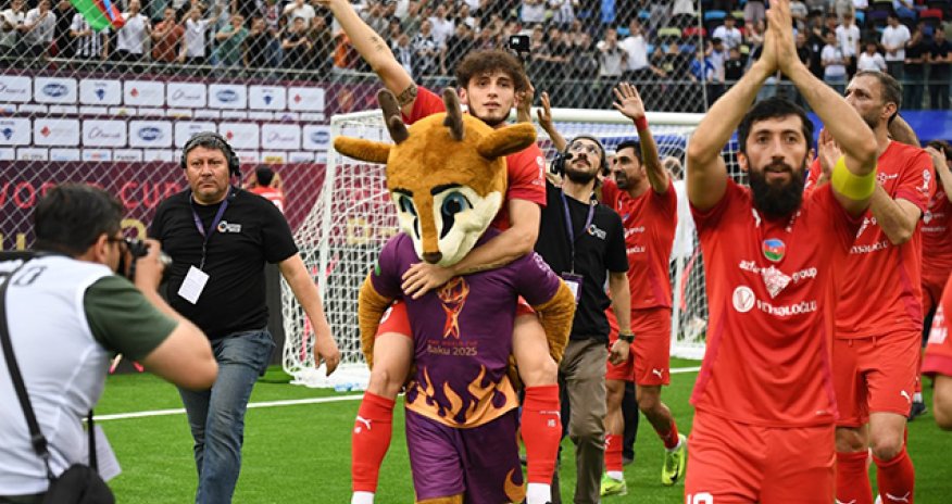 Azərbaycanın minifutbol millisi finala yüksəlib