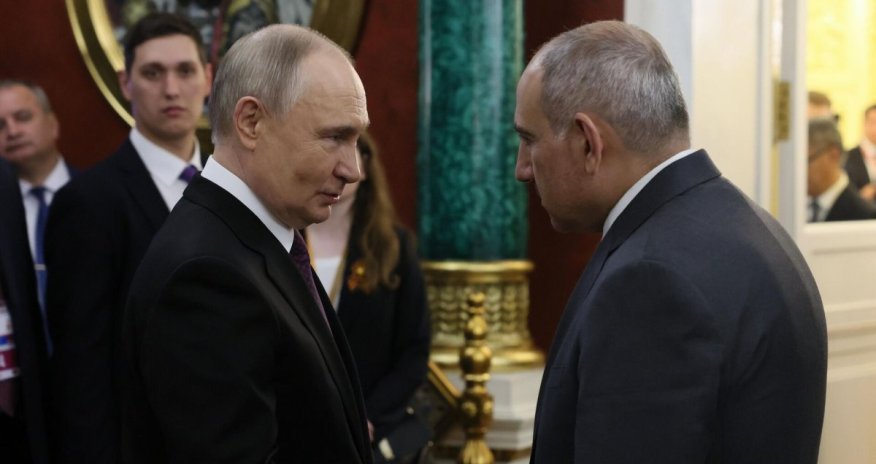 Путин поздравил Пашиняна