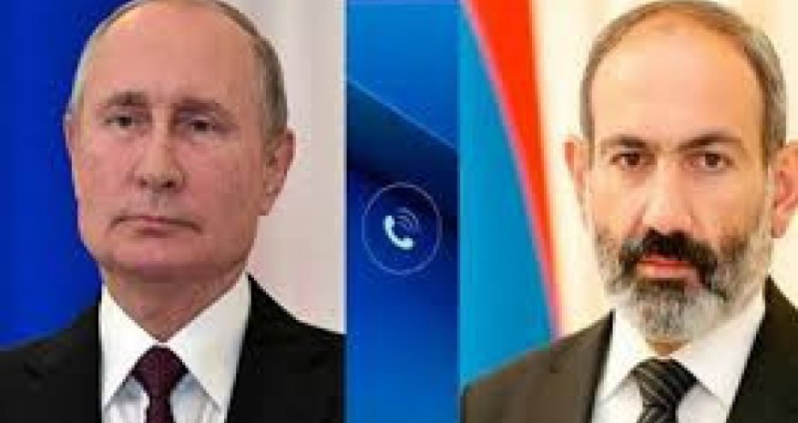 Putin və Paşinyan arasında telefon danışığı olub
