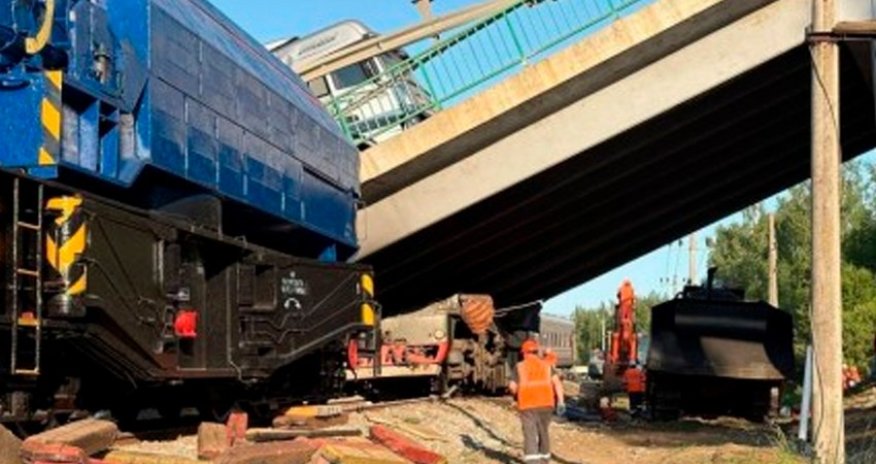 СМИ: На ж/д в Брянской области РФ произошел еще один подрыв