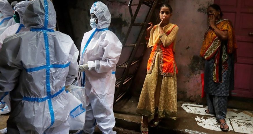 В Индии всплеск COVID-19