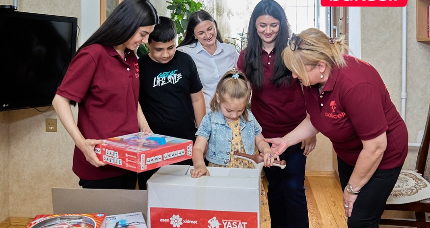 &ldquo;Bakcell&rdquo; &ldquo;YAŞAT&rdquo; Fondunun &ldquo;Hədiyyə Karvanı&rdquo; layihəsinə qoşuldu