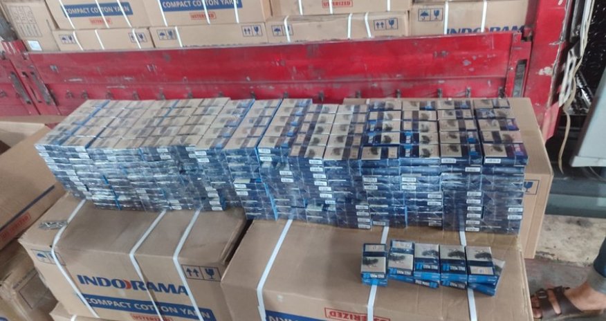 Bir ay ərzində sərhəddə 3,7 milyon qaçaqmal tutulub