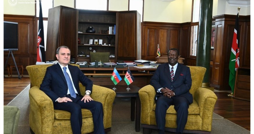 Bayramov Keniyanın Baş naziri ilə görüşüb