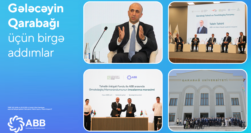 ABB Qarabağ Universitetinin 50 tələbəsinə təqaüd ayıracaq