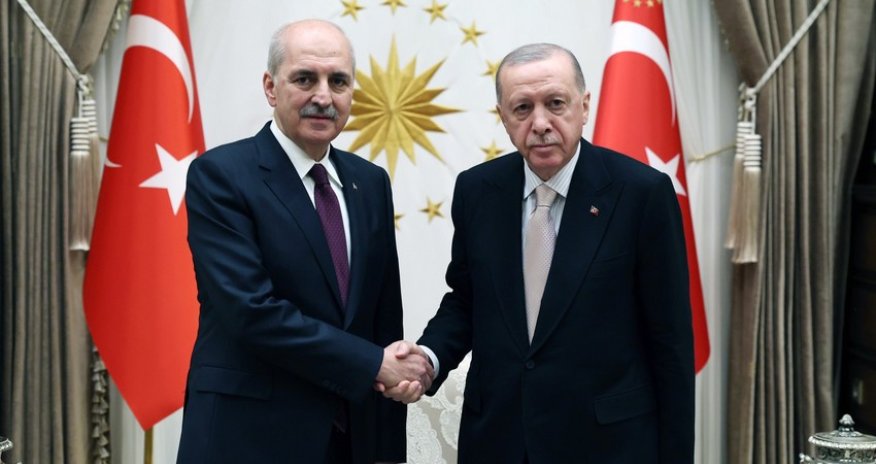 Президент Турции принял спикера Великого нацсобрания