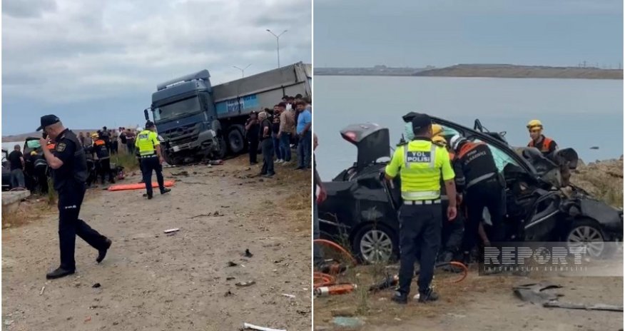 Bakıda baş verən yol-nəqliyyat hadisəsi zamanı 3 nəfər ölüb &ndash; Yenilənib
