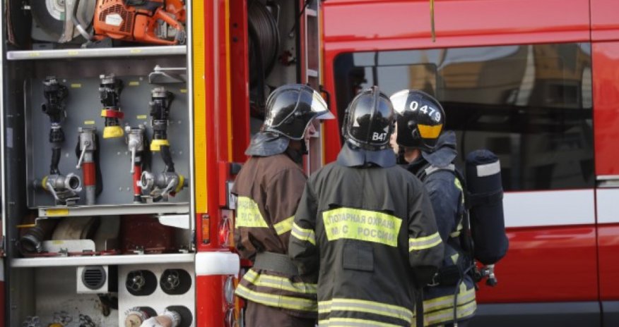 Rusiyada PUA-nın düşməsi nəticəsində &ldquo;Azot&rdquo; zavodunda yanğın baş verib