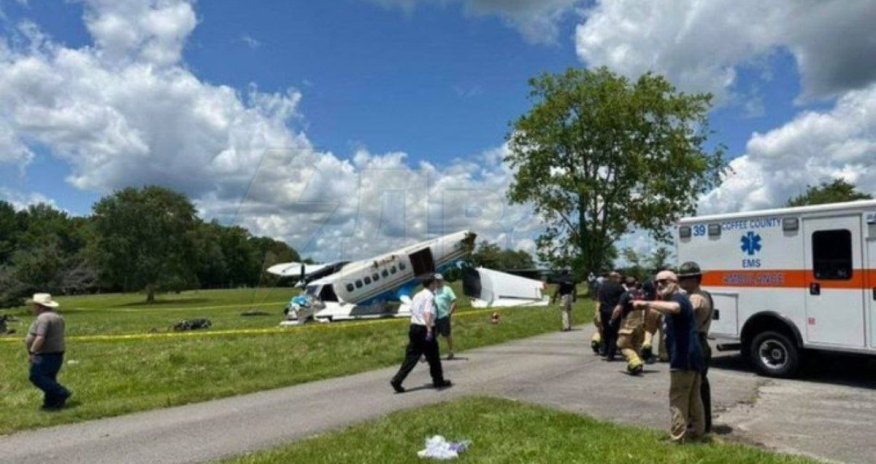 Крушение самолета в США