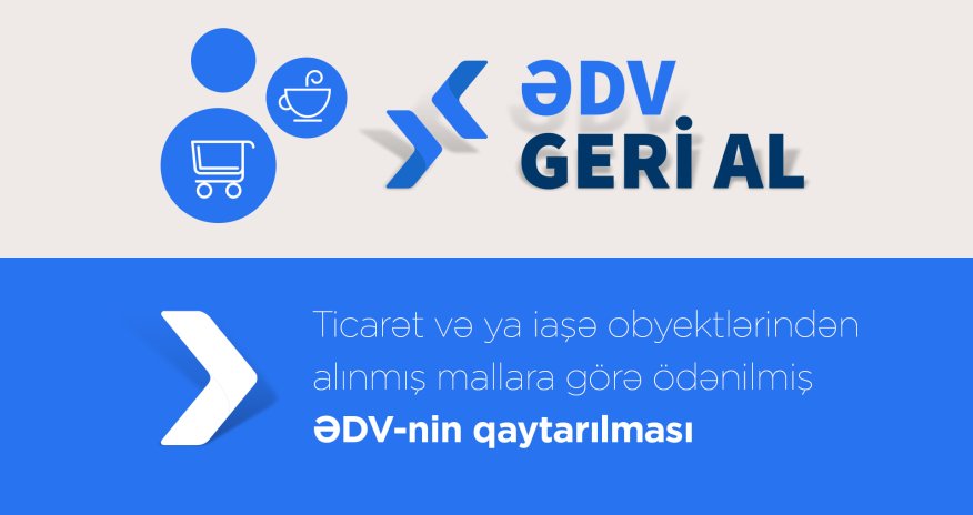 Gələn aydan bu ödənişlərdə ƏDV-nin yarısı geri qaytarılacaq