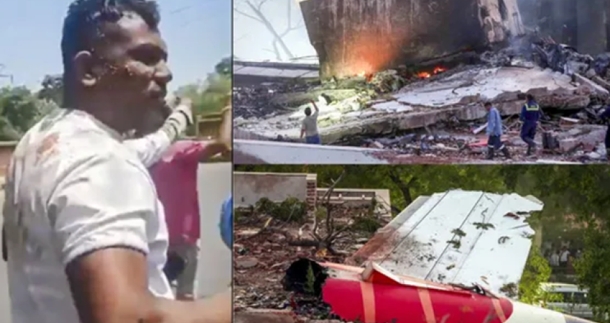 Təyyarə qəzasında sağ qalan sərnişin danışdı