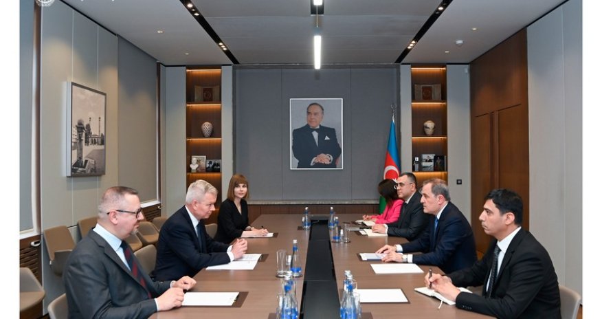 Ceyhun Bayramov Polşanın Azərbaycandakı yeni səfiri ilə görüşüb