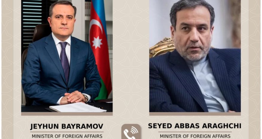 Azərbaycan və İran XİN rəhbərləri arasında telefon danışığı olub