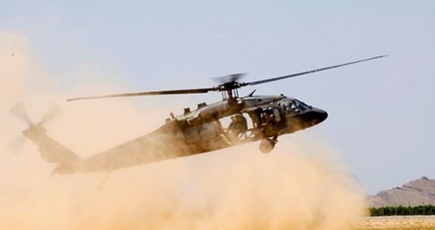 Hindistanda helikopter qəzaya uğrayıb, ölənlər var