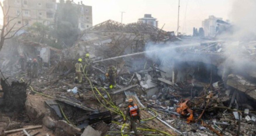 Массовые разрушения и гибель в израильских городах