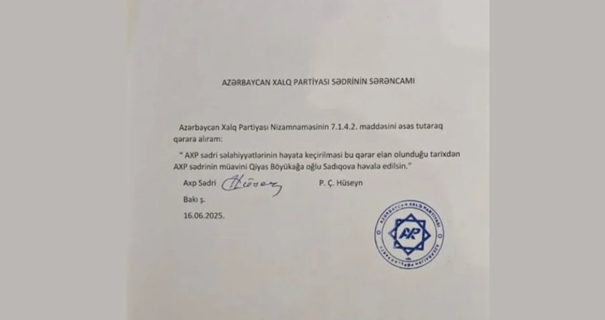 Pənah Hüseyn istefa verib