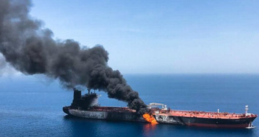 Oil tankers collide in Gulf of Oman, UAE evacuates crew