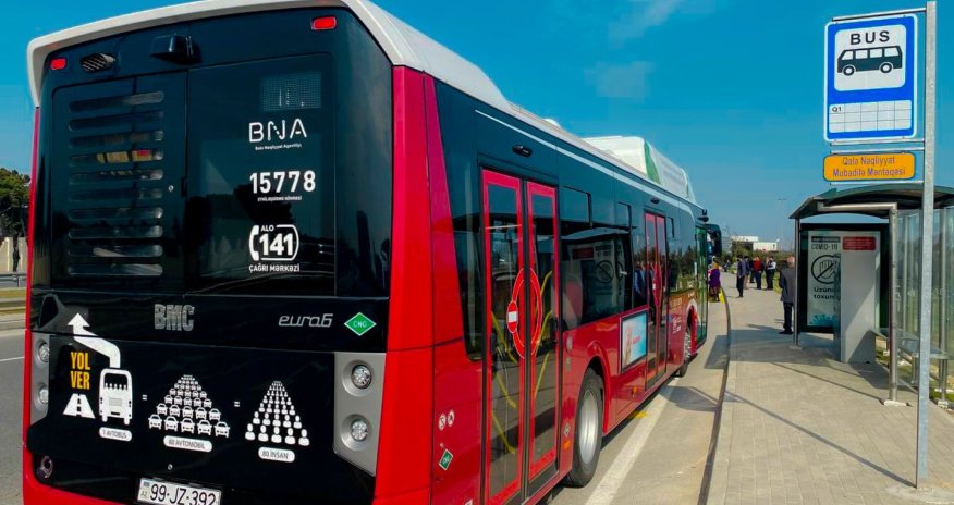 Bakıda 9 marşrut üzrə avtobusların hərəkətində ləngimələr var