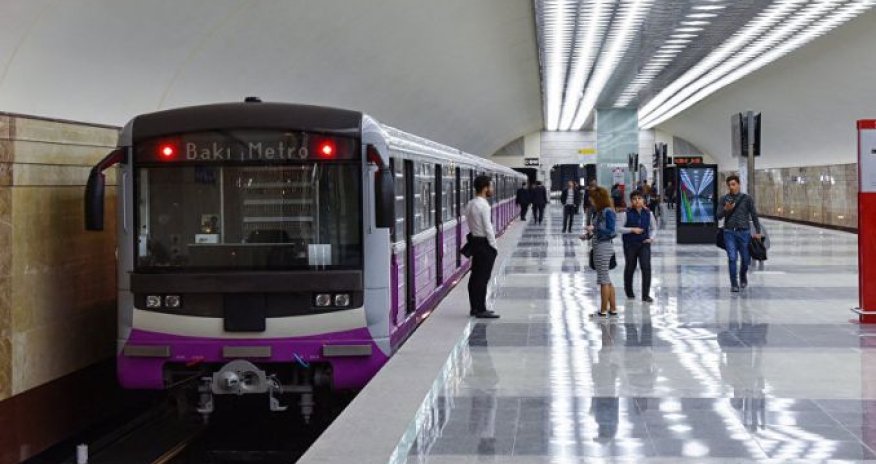 Пассажиропоток Бакинского метрополитена сократился на 1%