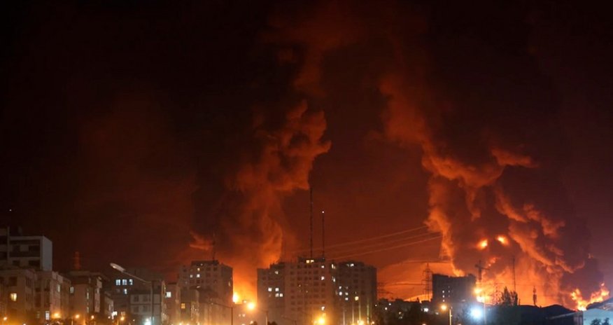 ЦАХАЛ нанес серию ударов по районам пусков ракет в Иране