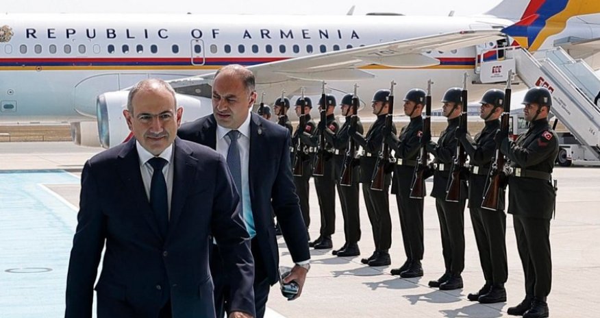 Paşinyan Türkiyədə işgüzar səfərdədir