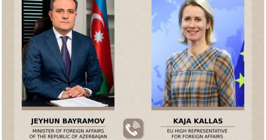 
Байрамов обсудил с Каллас ситуацию в регионе на фоне эскалации между Израилем и Ираном