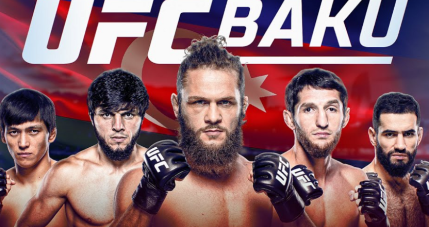 Bakıda UFC döyüş gecəsinə start verilib - Video