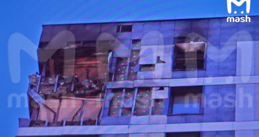 Ukrayna dronu Moskva ətrafında yaşayış binasına dəyib