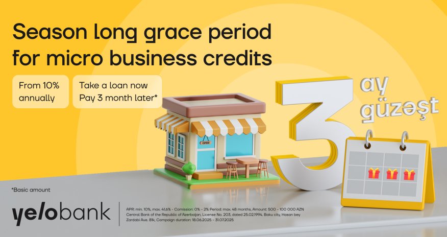 Yelo Bank's summer campaign for micro businesses