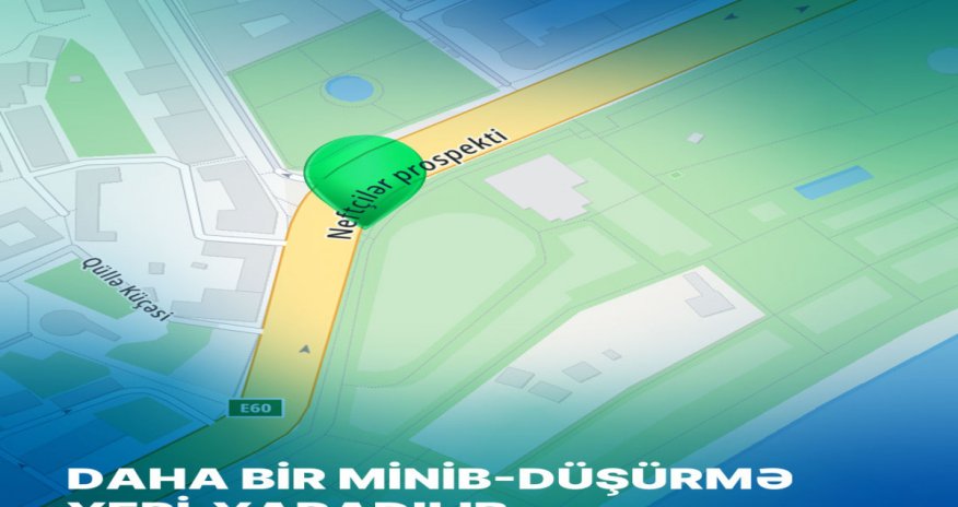 Daha bir avtobus zolağında minib-düşmə yeri yaradılıb