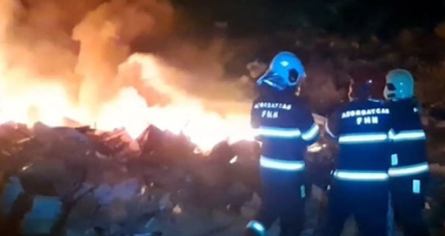 Расследование из-за взрыва и пожара в Баку