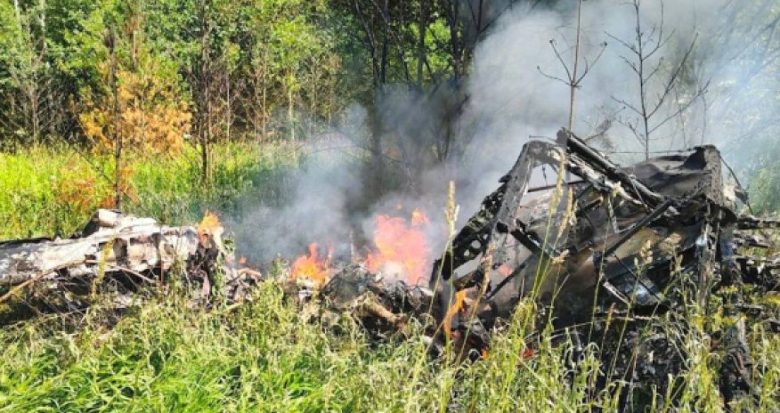 В России упал самолет: есть погибшие