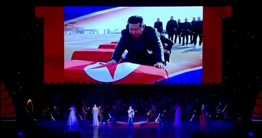 Ким Чен Ын почтила память северокорейских солдат