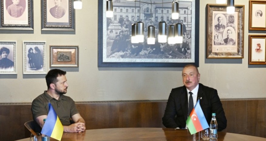 Zelenski İlham Əliyevə başsağlığı verib