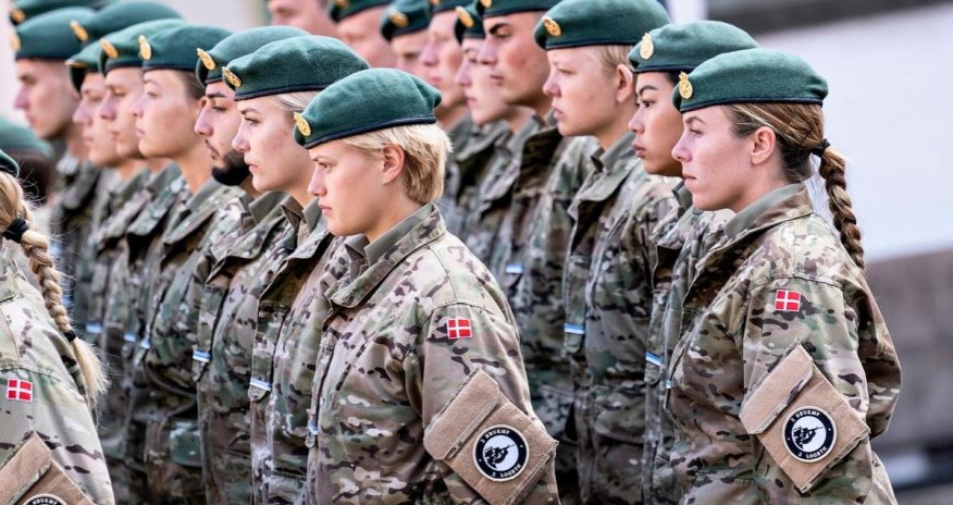 Датчанок будут призывать в армию