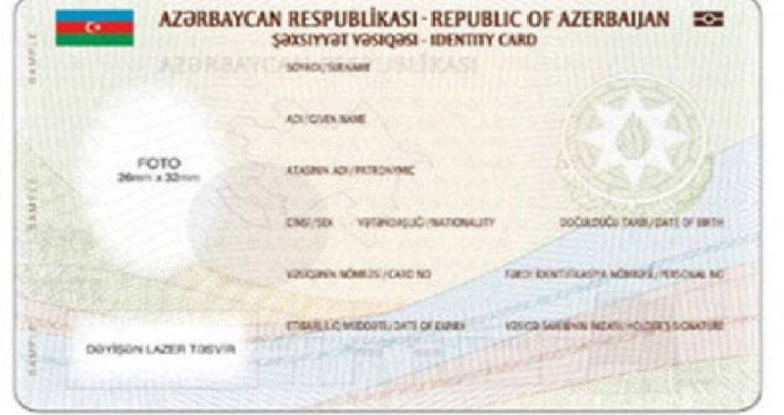 Şəxsiyyət vəsiqələrinin forması dəyişir